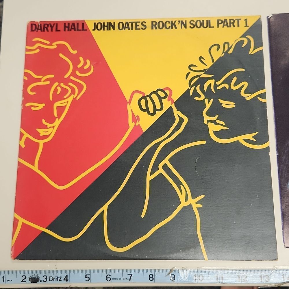 Daryl Hall John Oates Rock'N Soul Part 1 1983 Cover & Sleeve ONLY